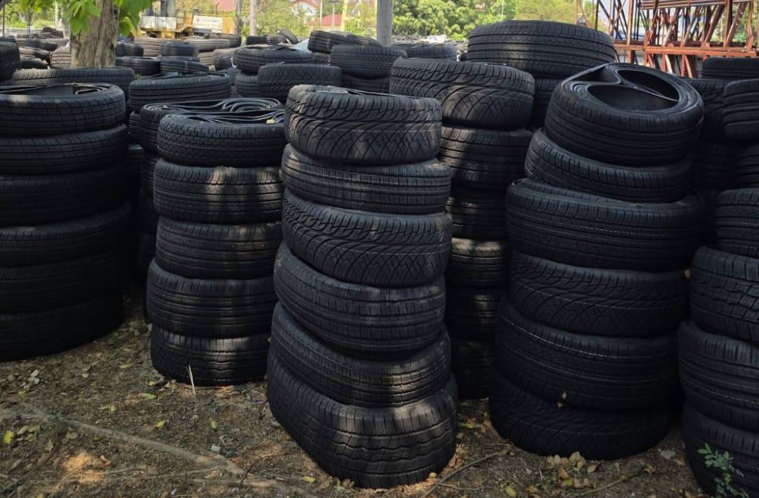 Shredded Tire Scrap